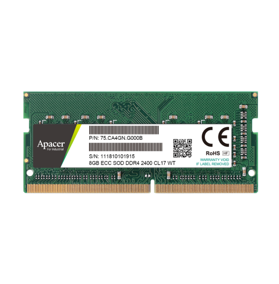 Apacer宇瞻/DDR4 寬溫 ECC SODIMM工規(guī)寬溫內(nèi)存條