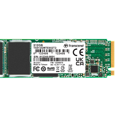 Transcend/創見 PCIe M.2 SSDs MTE652T2