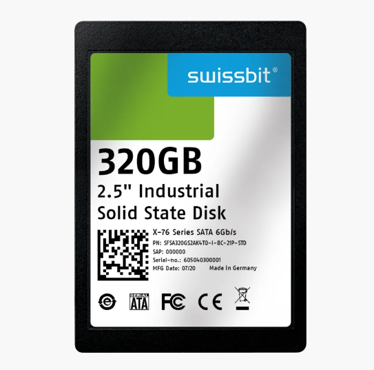 Swissbit  工業2.5寸SATA固態硬盤X-76