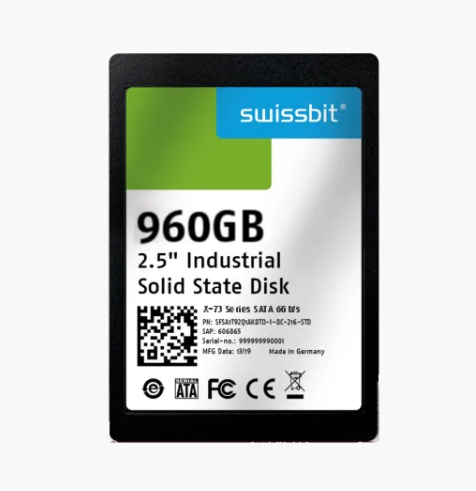 Swissbit  工業(yè)2.5寸SATA固態(tài)硬盤(pán)XX-60 / X-66 / X-600